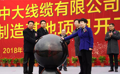 浙江省特别重大产业项目｜物产中大线缆智能制造基地项目举行开工仪式